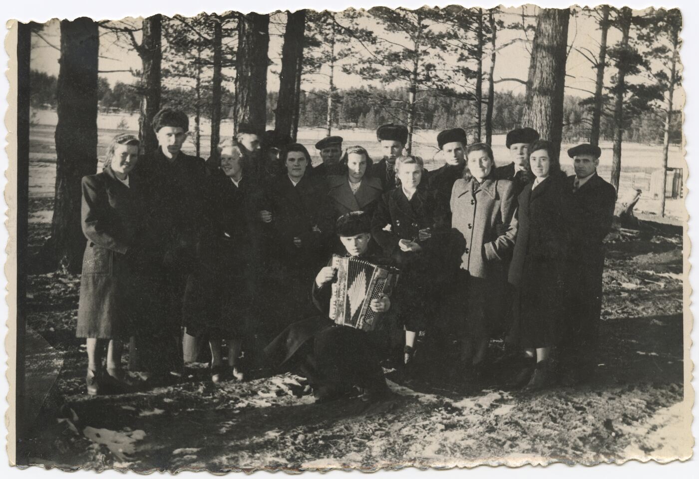 Nežinomas autorius, Lietuviai tremtiniai choristai