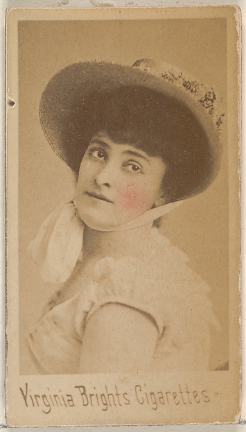 Allen & Ginter, From the Actors and Actresses series (N45, Type 4) for Virginia Brights Cigarettes