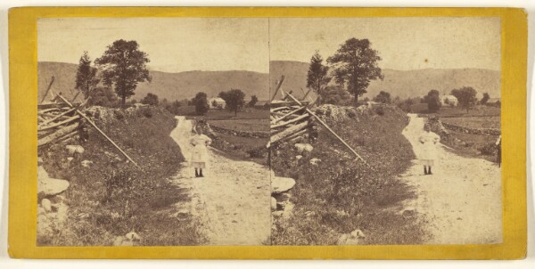 Edward and Henry T. Anthony & Co., The Beauties of the Ramapo, Erie Railway. The Old Albany Road below Turners Station.