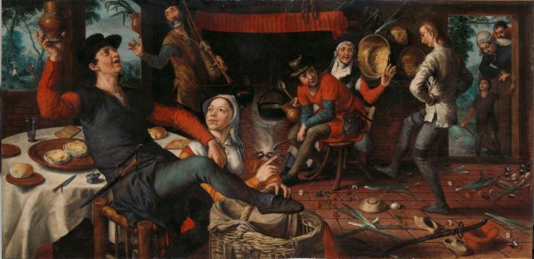 Pieter Aertsen, De eierdans