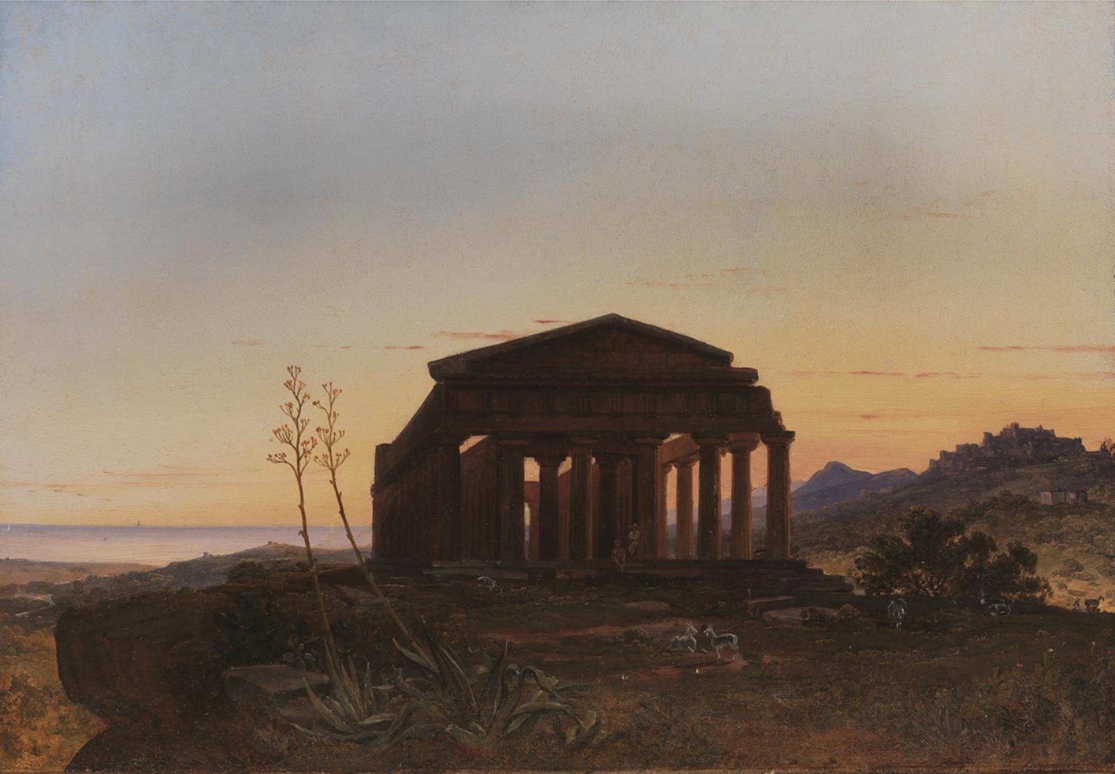 Franz Ludwig Catel, Concordia templet ved Girgenti