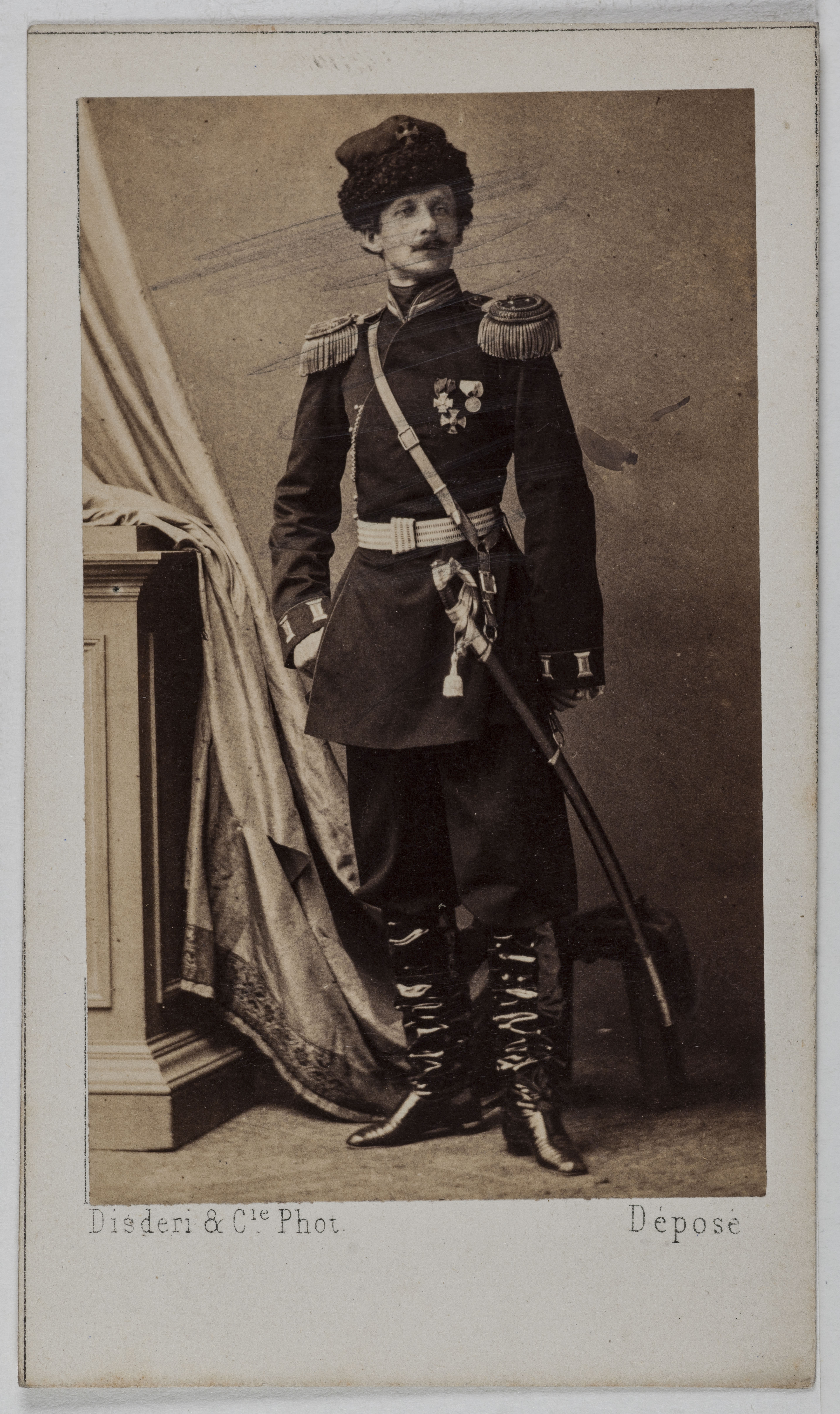 Disderi & Cie, Portrait du Comte de Lieven