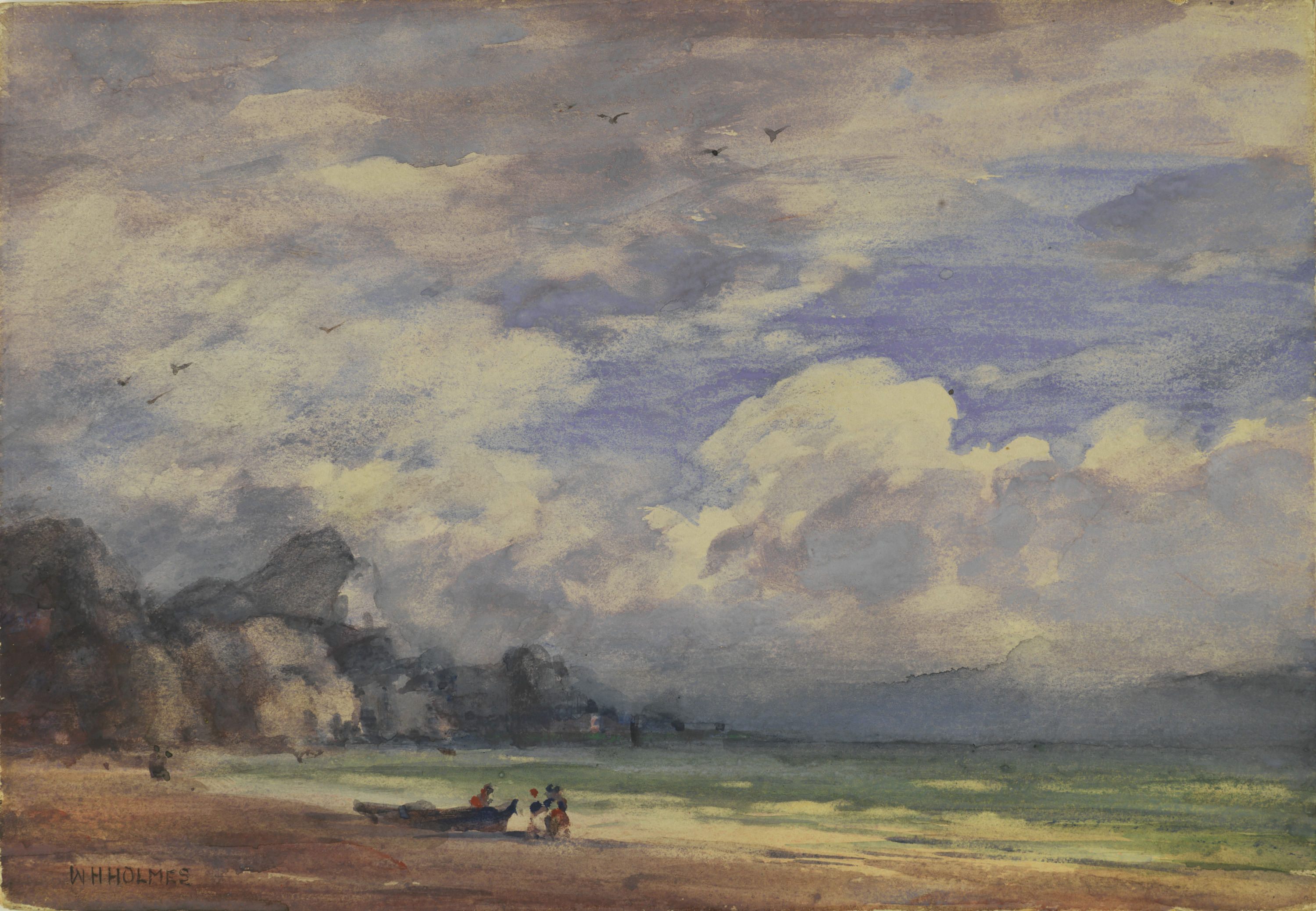 William Henry Holmes, On the California Coast