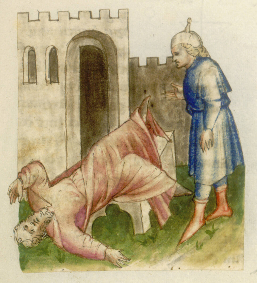 Anonym, Tod eines Priesters