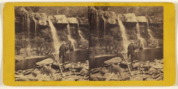 Edward and Henry T. Anthony & Co., The Glens of the Catskills. The Bastion Fall, Kauterskill Glen, near the Laurel House.