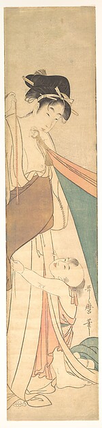 Kitagawa Utamaro, Woman and Child