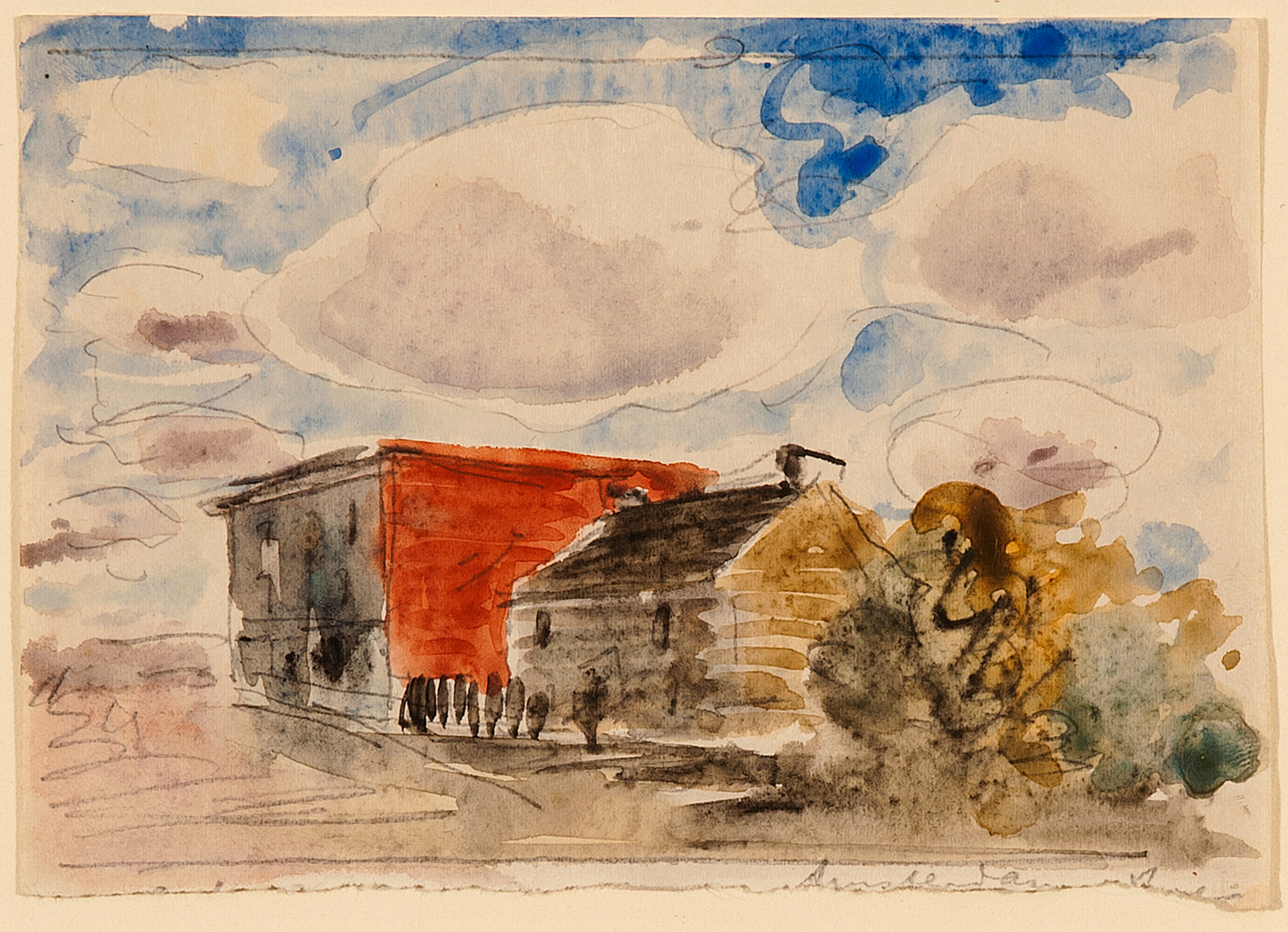 Oscar Bluemner, (Untitled)