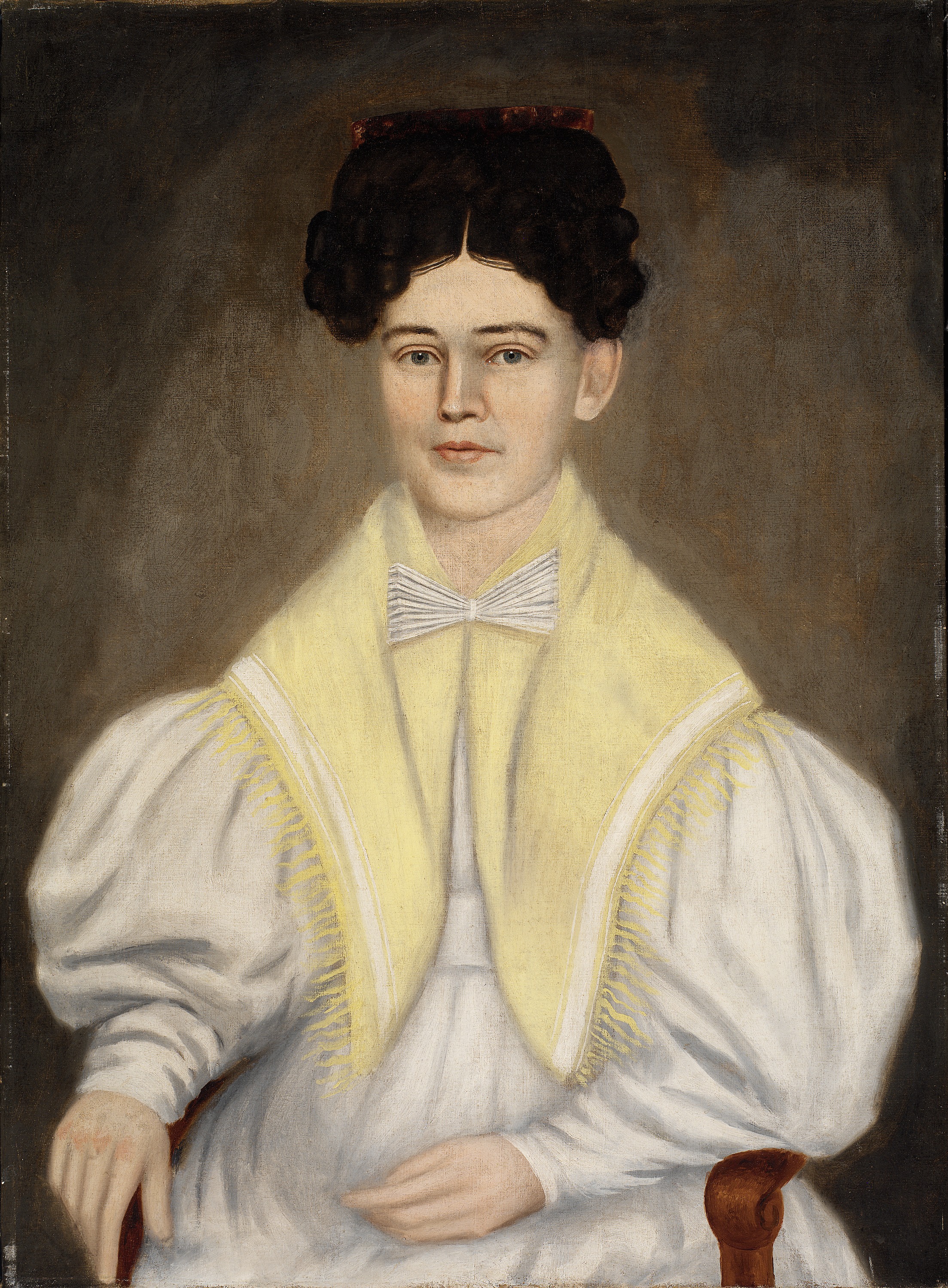 Erastus Salisbury Field, Portrait of a Woman with a Shawl