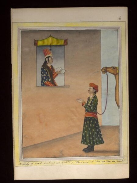 Unknown, An album containing fifty-three drawings depicting occupations.