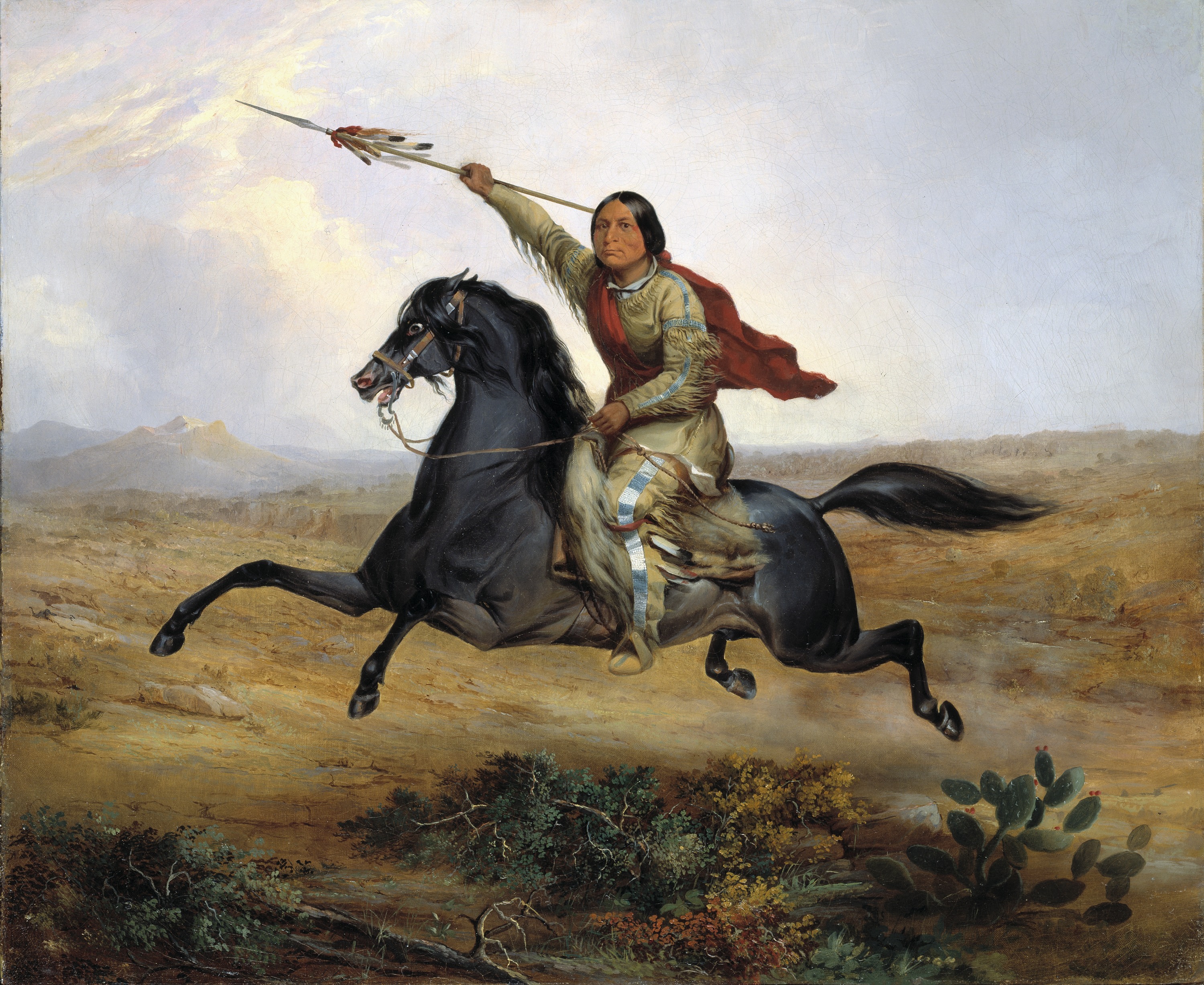 John Mix Stanley, Ko-rak-koo-kiss, a Towoccono Warrior