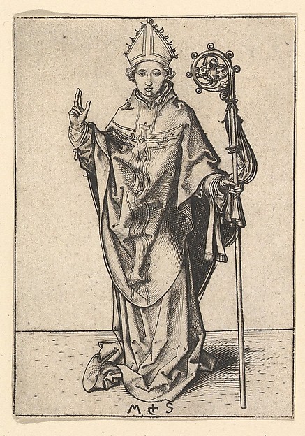 Martin Schongauer, Bishop Saint