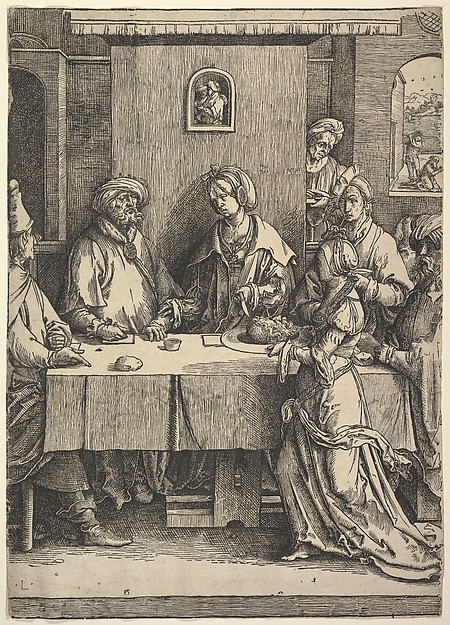 Lucas van Leyden, Salome with the Head of John the Baptist