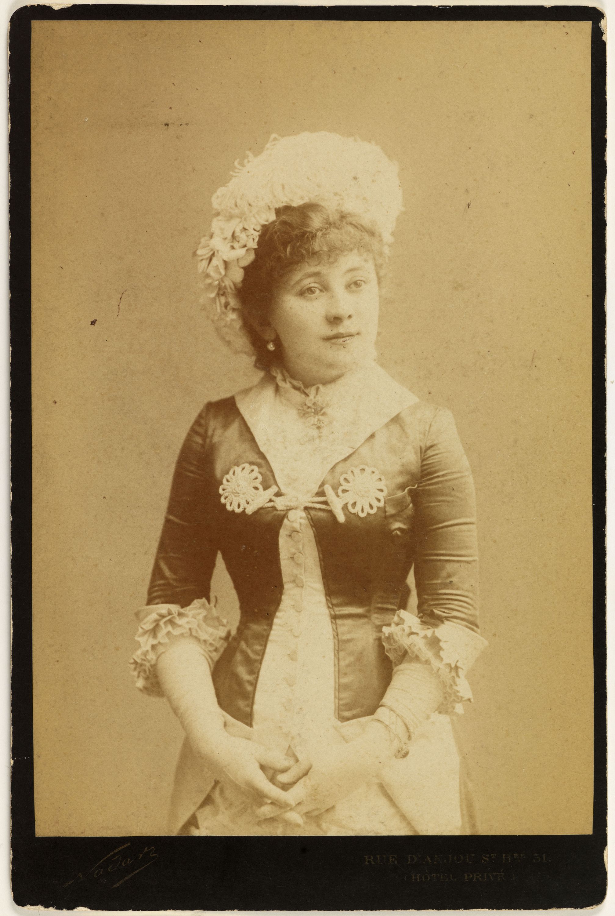 Atelier Nadar, Portrait de Juliette Beaumaine, actrice