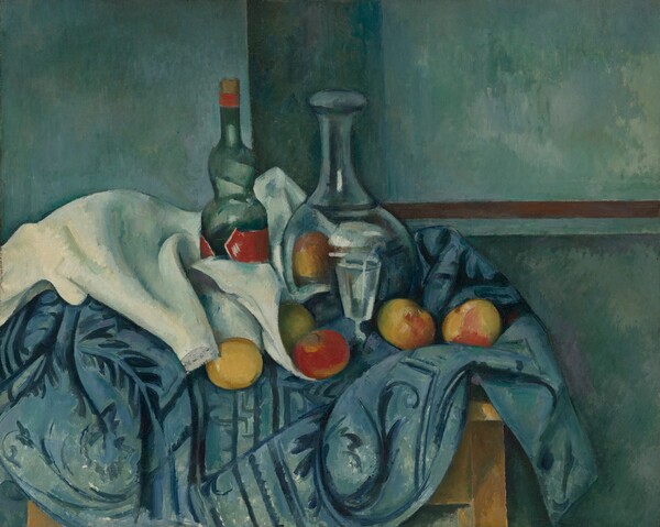 Paul Cezanne, The Peppermint Bottle