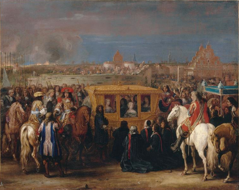 Adam Frans van der Meulen, Entrée de Louis XIV et de Marie-Thérèse à Douai, 4 août 1667