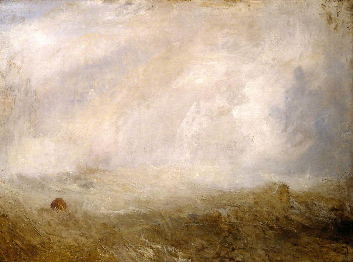 J. M. W. Turner, Seascape with Buoy