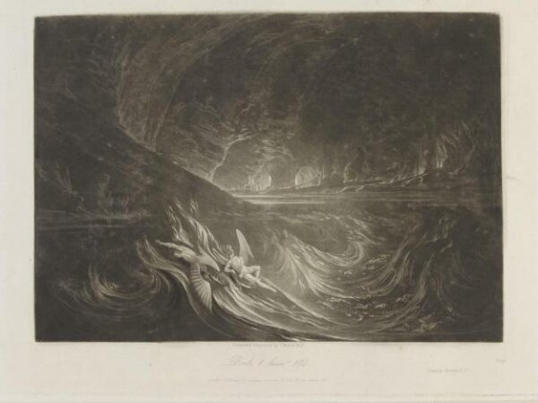 John Martin, Satan on the Burning Lake