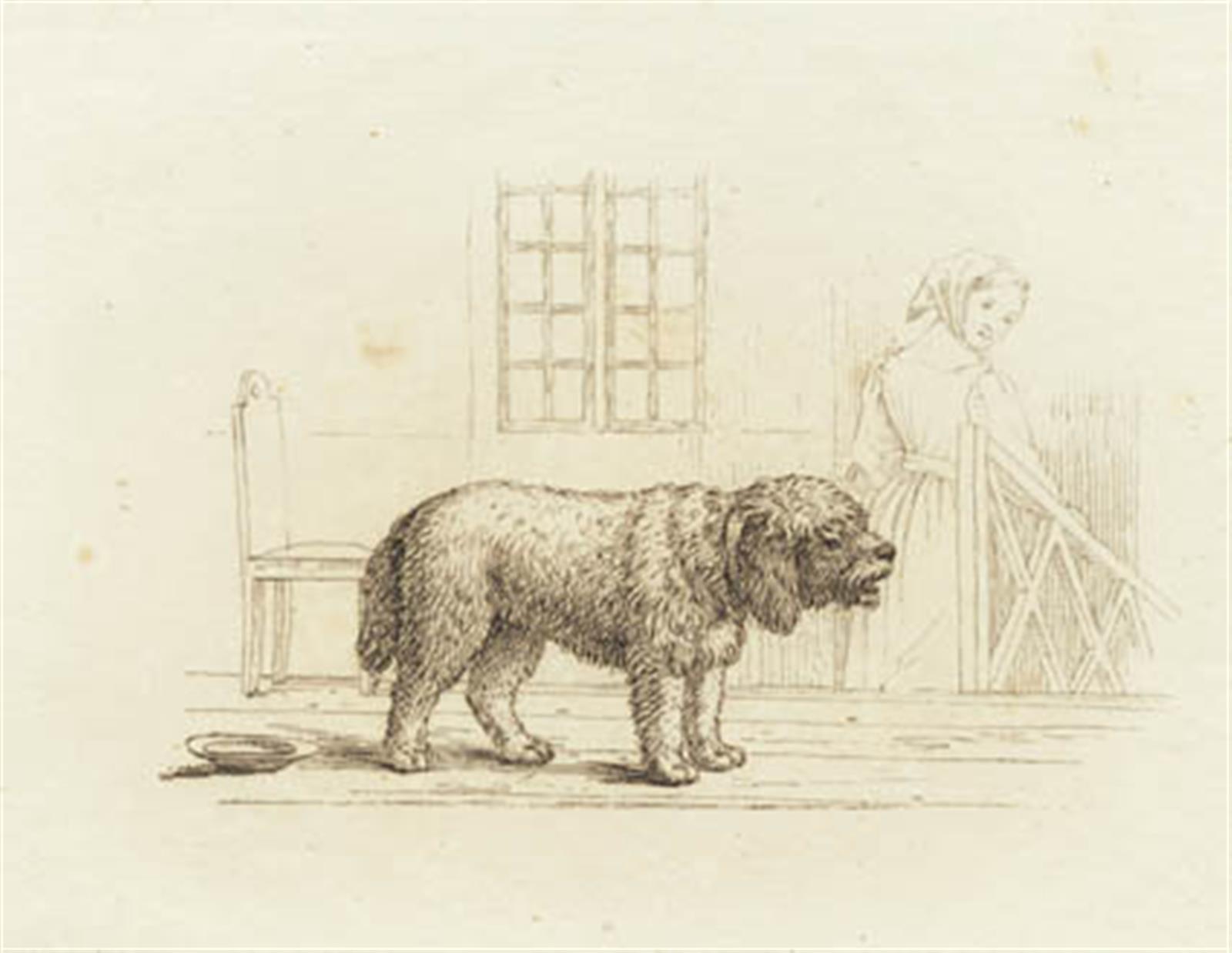 Martinus Rørbye, Illustration til "Halvhundrede Fabler for Børn" af Hey