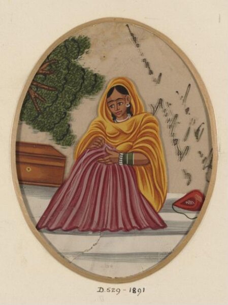 Unknown, One of Fifteen drawings depicting household servants