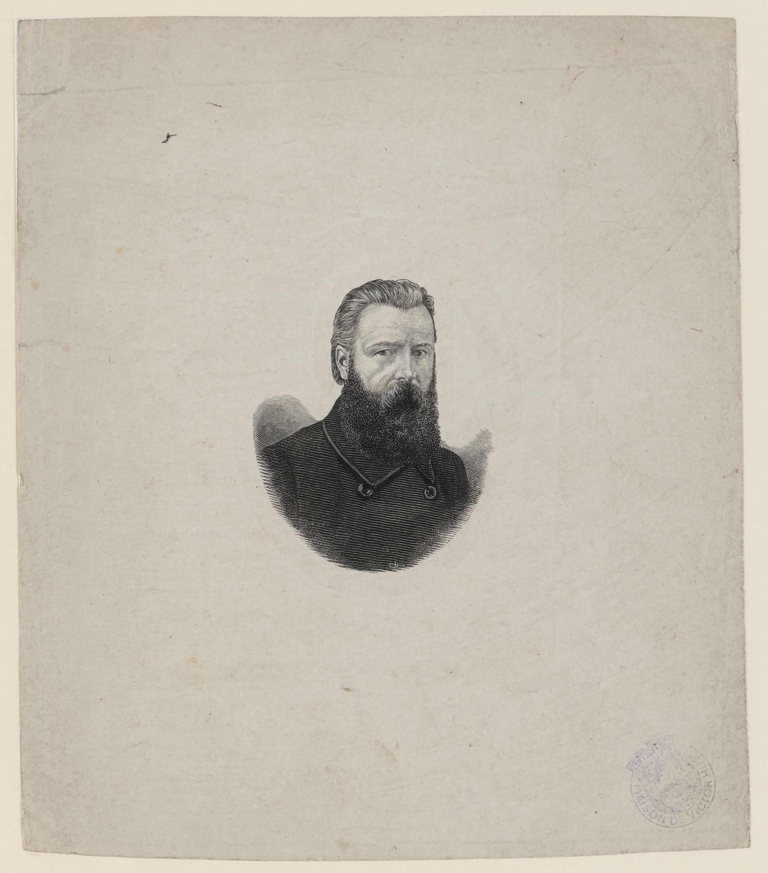 Anonyme, [Histoire d'un crime] Portrait de Denis Dussoubs