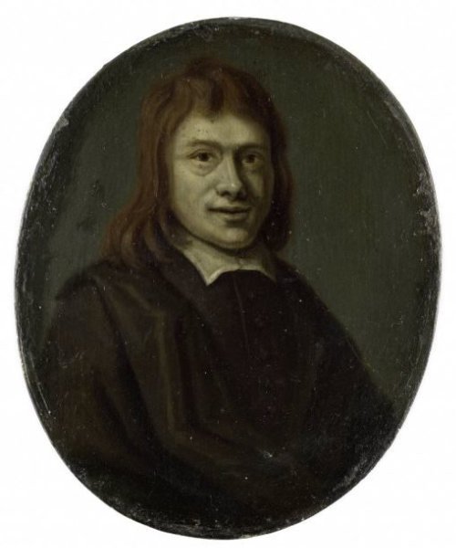 Arnoud van Halen, Portrait of Frans van Hoogstraten, Poet and Bookseller in Rotterdam and Dordrecht