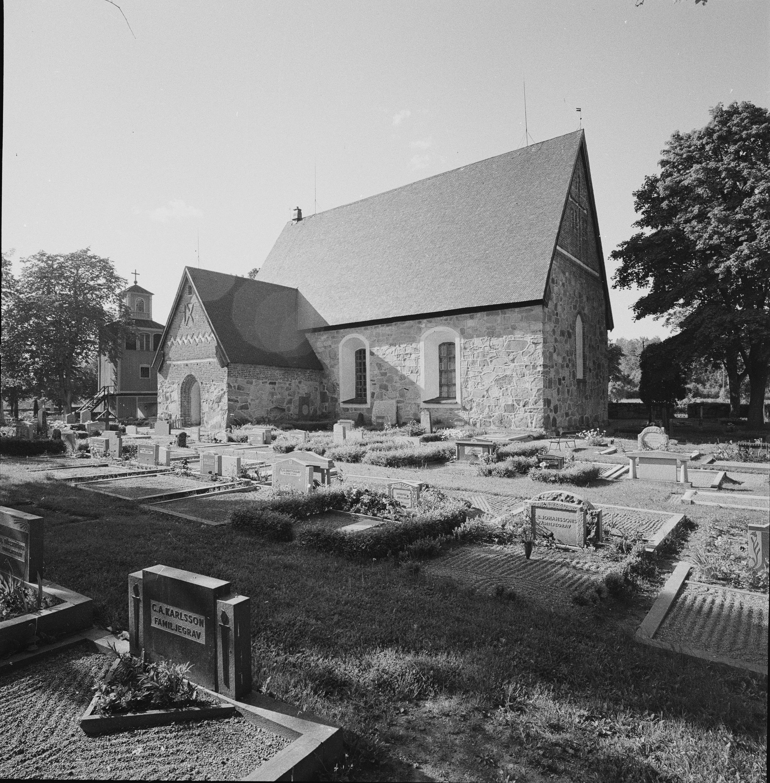 Nils Lagergren, Rimbo kyrka