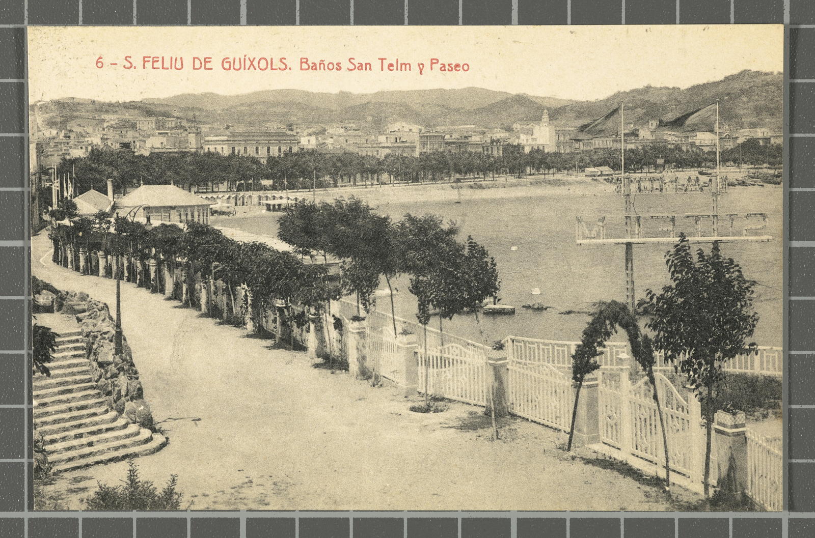 Desconegut, 6 - S. Feliu de Guíxols. Baños San Telm y Paseo