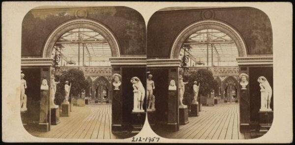 William England, Crystal Palace: View from the Roman Court'