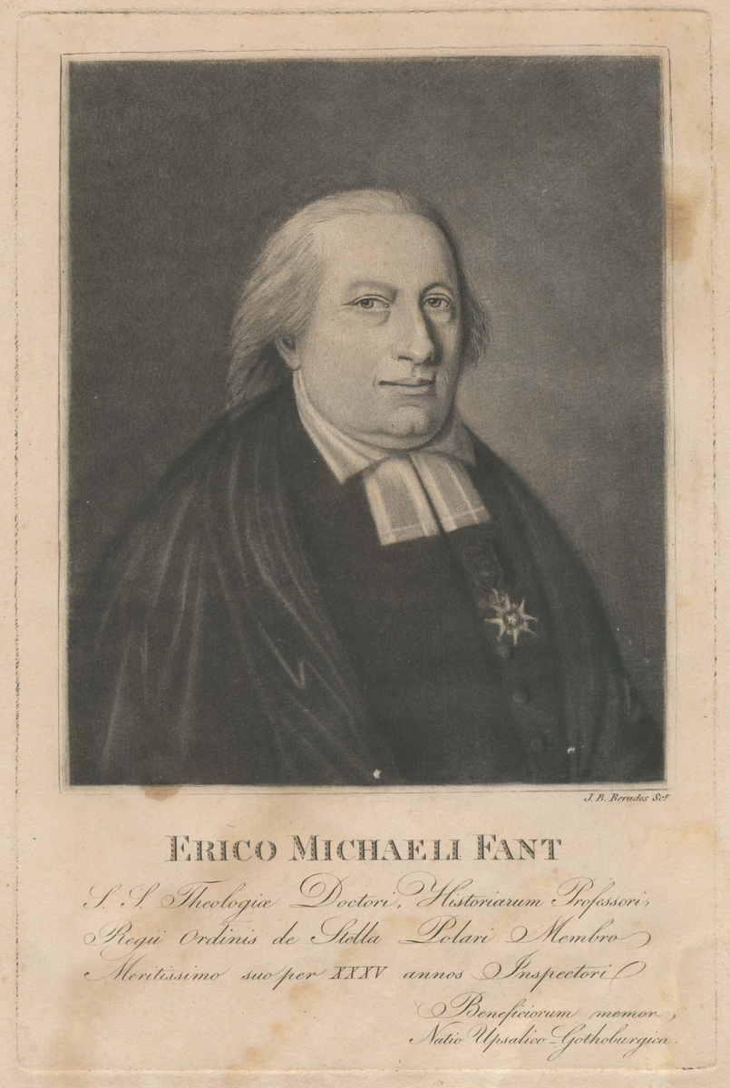 Okänd fotograf,, Erico Mikaeli Fan. En Teologie doktor med kraschan.