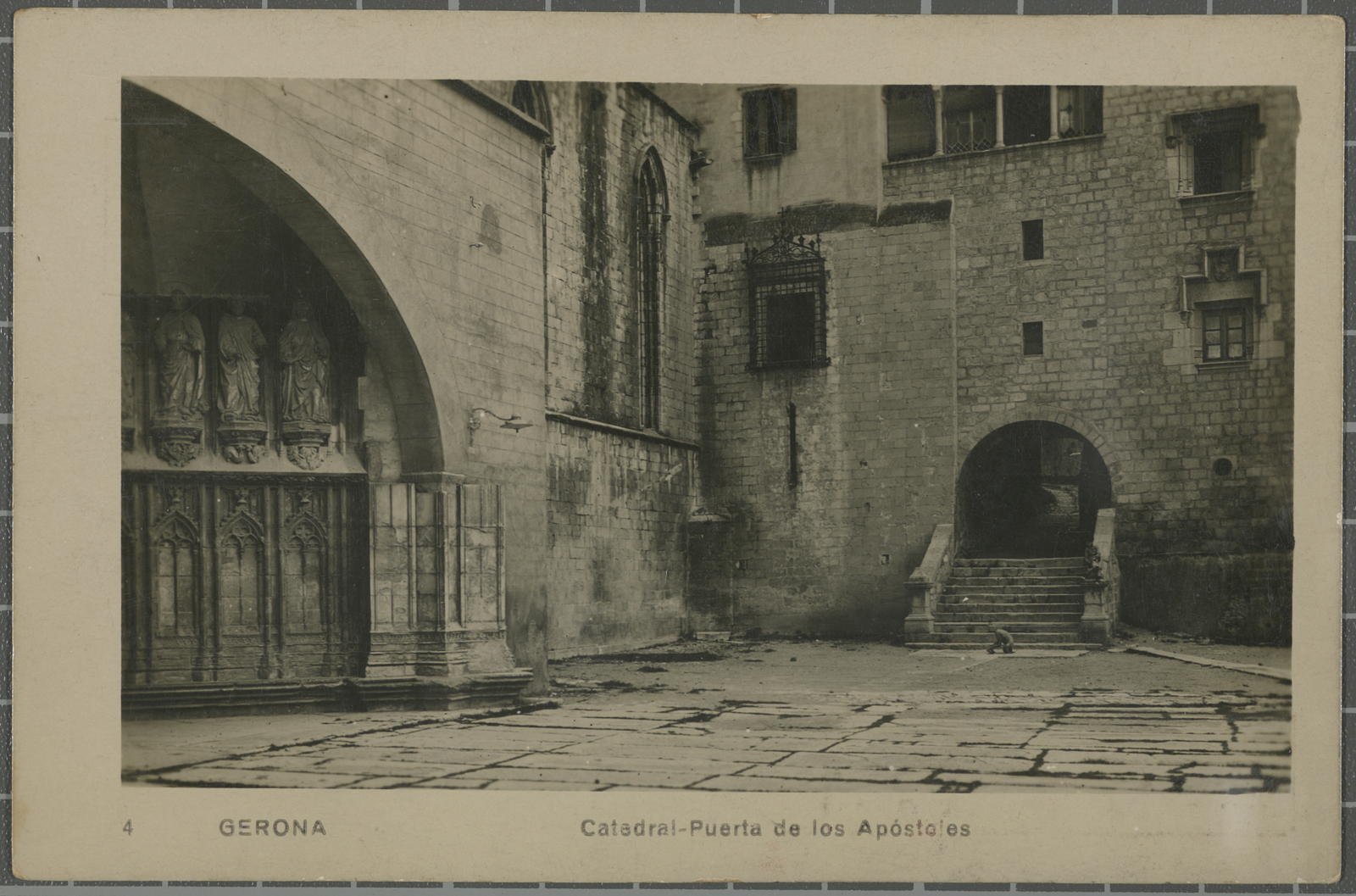 Desconegut, 4 Gerona Catedral-Puerta de los Apóstoles