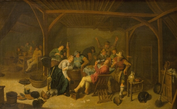 Jan Miense Molenaer, Bønnekongen drikker