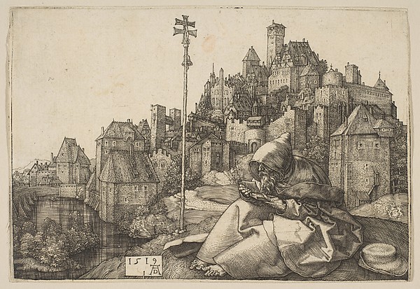 Albrecht Dürer, Saint Anthony Reading