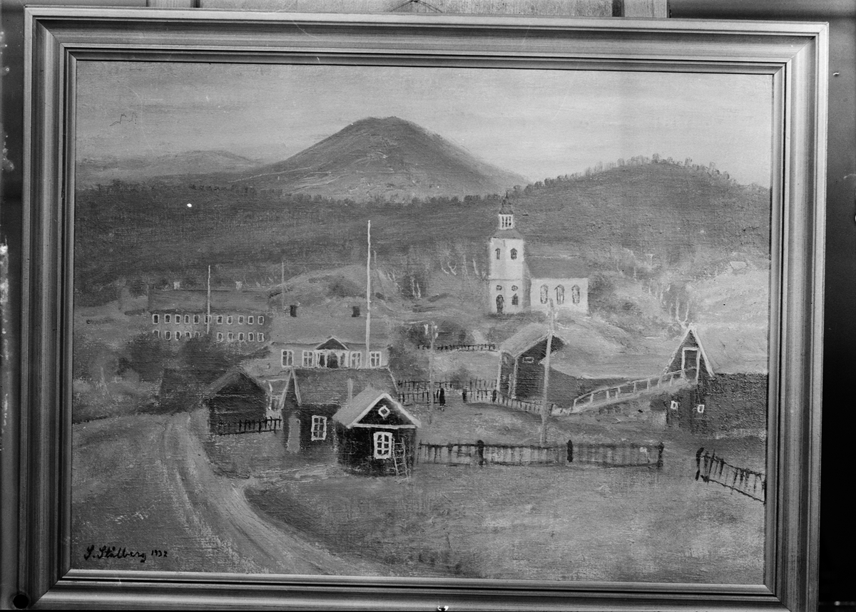 Gunnar Sundgren, Reprofotografi av en oljemålning, målad av S. Stålberg1932