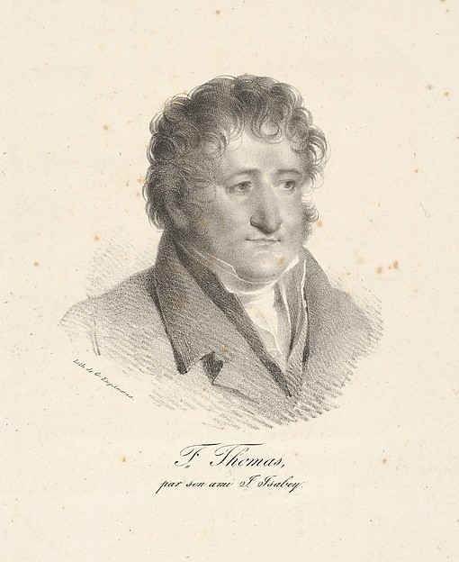 Jean-Baptiste Isabey, Portrait of F. Thomas
