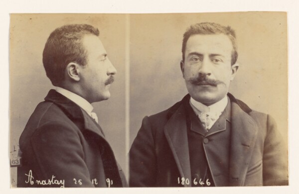 Alphonse Bertillon, Anastay, Assassin de la Baronne Dellard