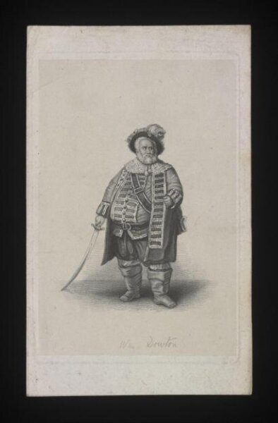 Unknown, Mr Dowton as Sir John Falstaff