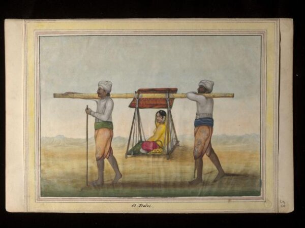 Unknown, An album containing fifty-three drawings depicting occupations.