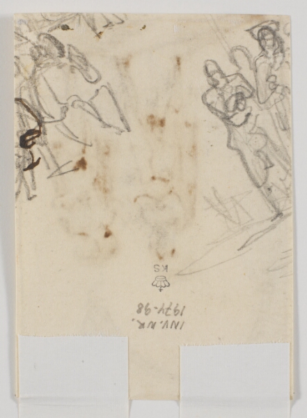 Martinus Rørbye, Fragmenter af figurskitser