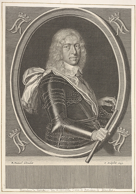 Robert Nanteuil, Louis de Bourbon-Vendôme, duc de Mercoeur