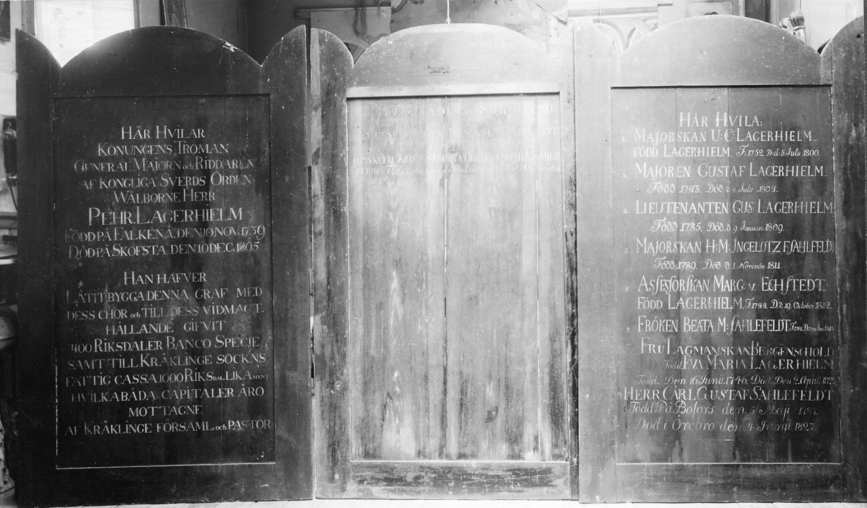Sven Sundbaum, Kräcklinge kyrka