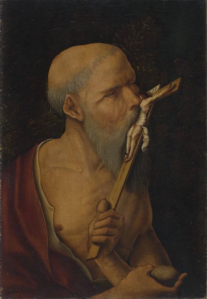 Hans Burgkmair the Elder, Der hl. Hieronymus