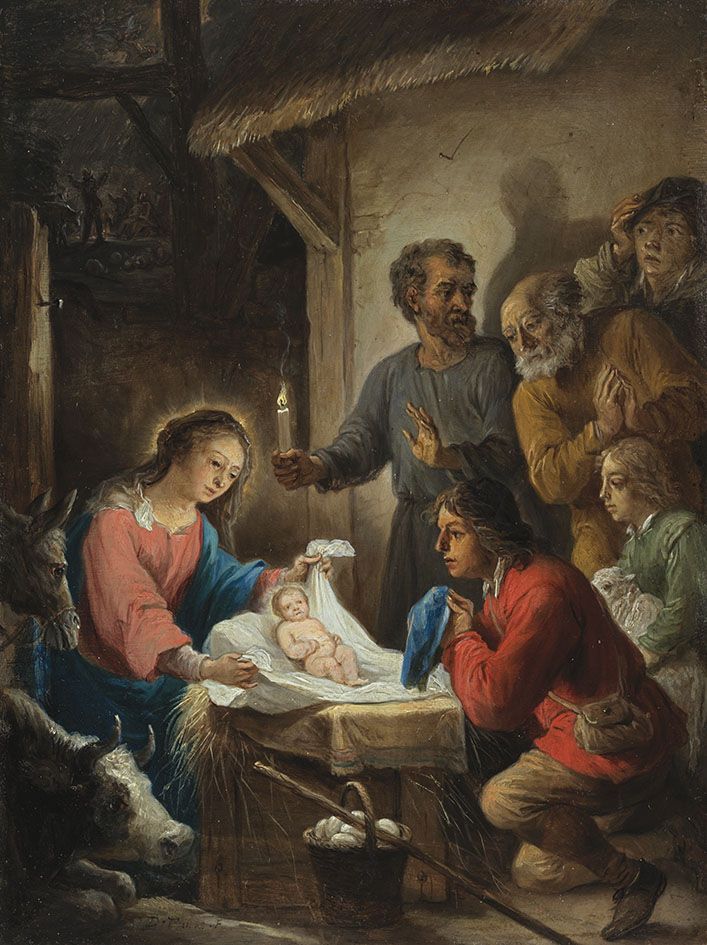David Teniers the Younger, The fifteen secrets of the rosary: the adoration of the shepherds
