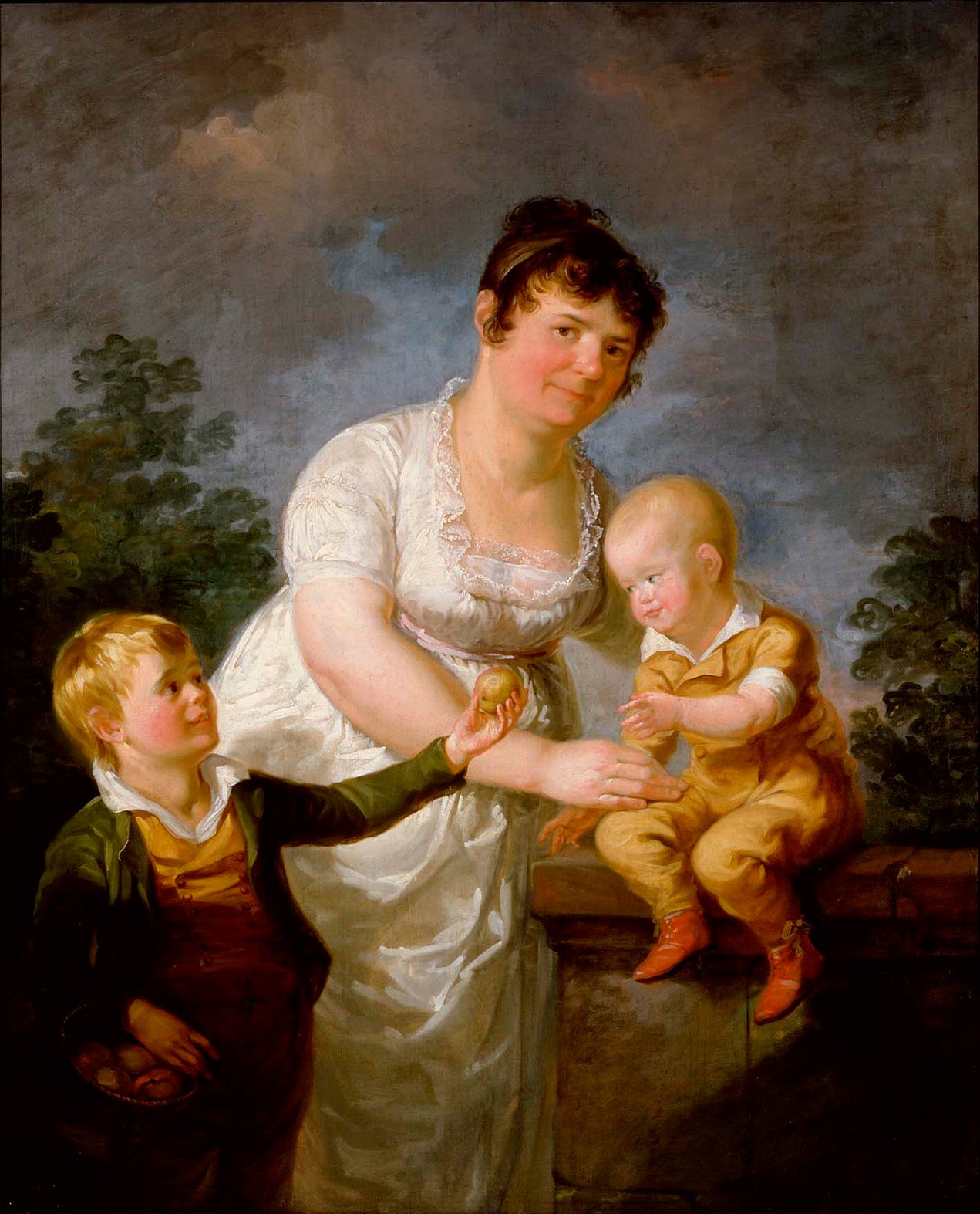 Aleksander Lauréus, Mariana Juliana Laureus and Her Two Sons