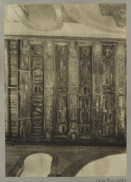K.A.C. Creswell, Original sanctuary roof in the mosque of Ahmad ibn Tulun, Cairo