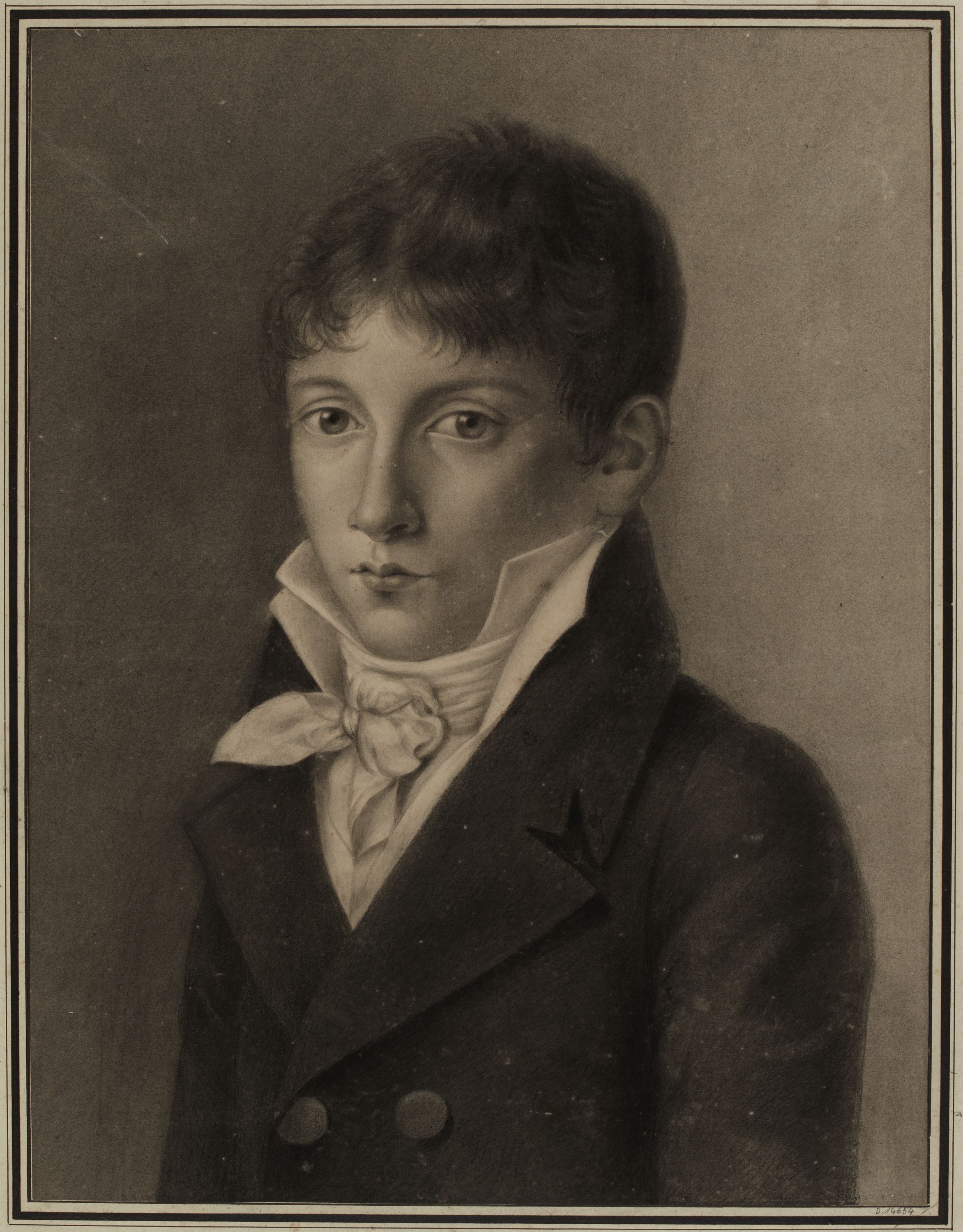 Anonyme, Portrait de Henri V, duc de Bordeaux, comte de Chambord