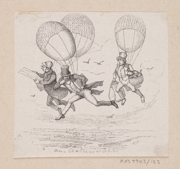 H.P. Hansen, Illustration til "Om Aartusinder" i H.C. Andersen, "Eventyr og Historier", Bind 2