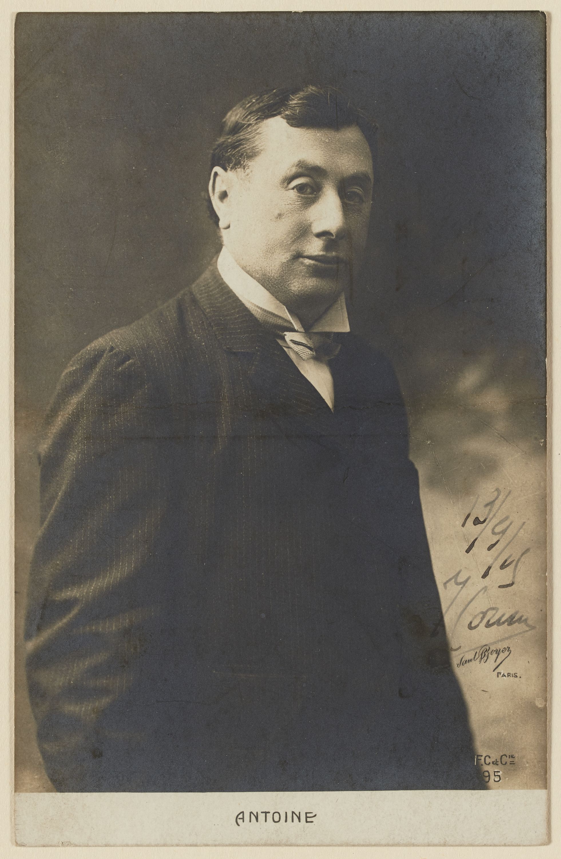 Anonyme, Antoine