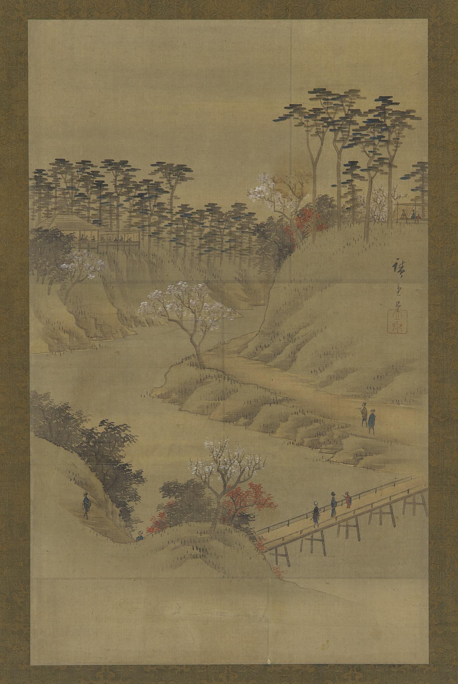 Utagawa Hiroshige II, Summer landscape