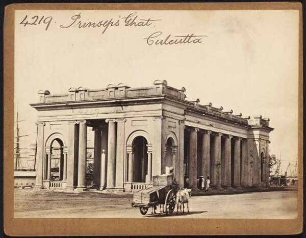 Francis Frith, Prinsep's Ghat.  Calcutta