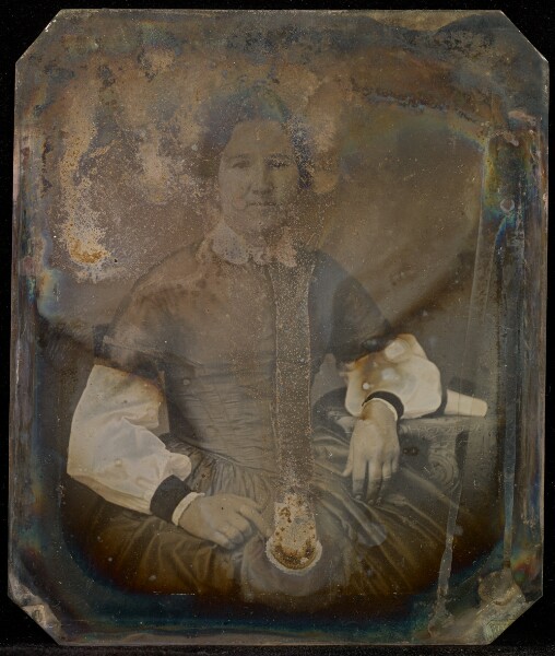 Jacob Byerly, [Portrait of a Seated, Middle-aged Woman]